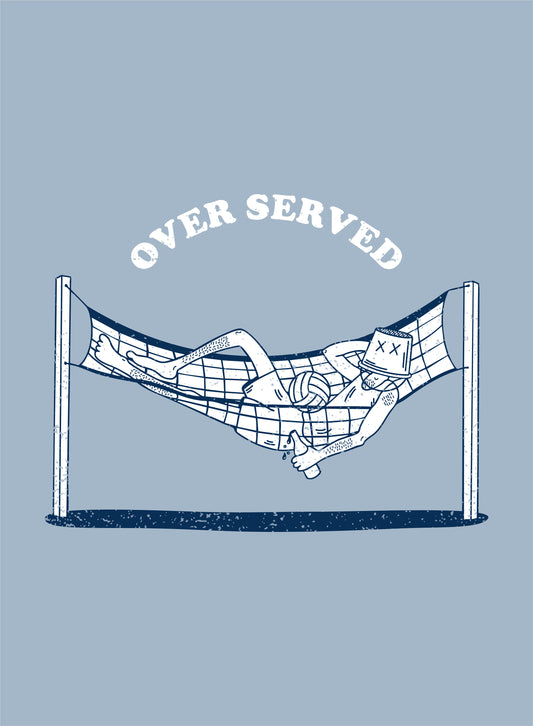 Over Served Rec. Volleyball Hood